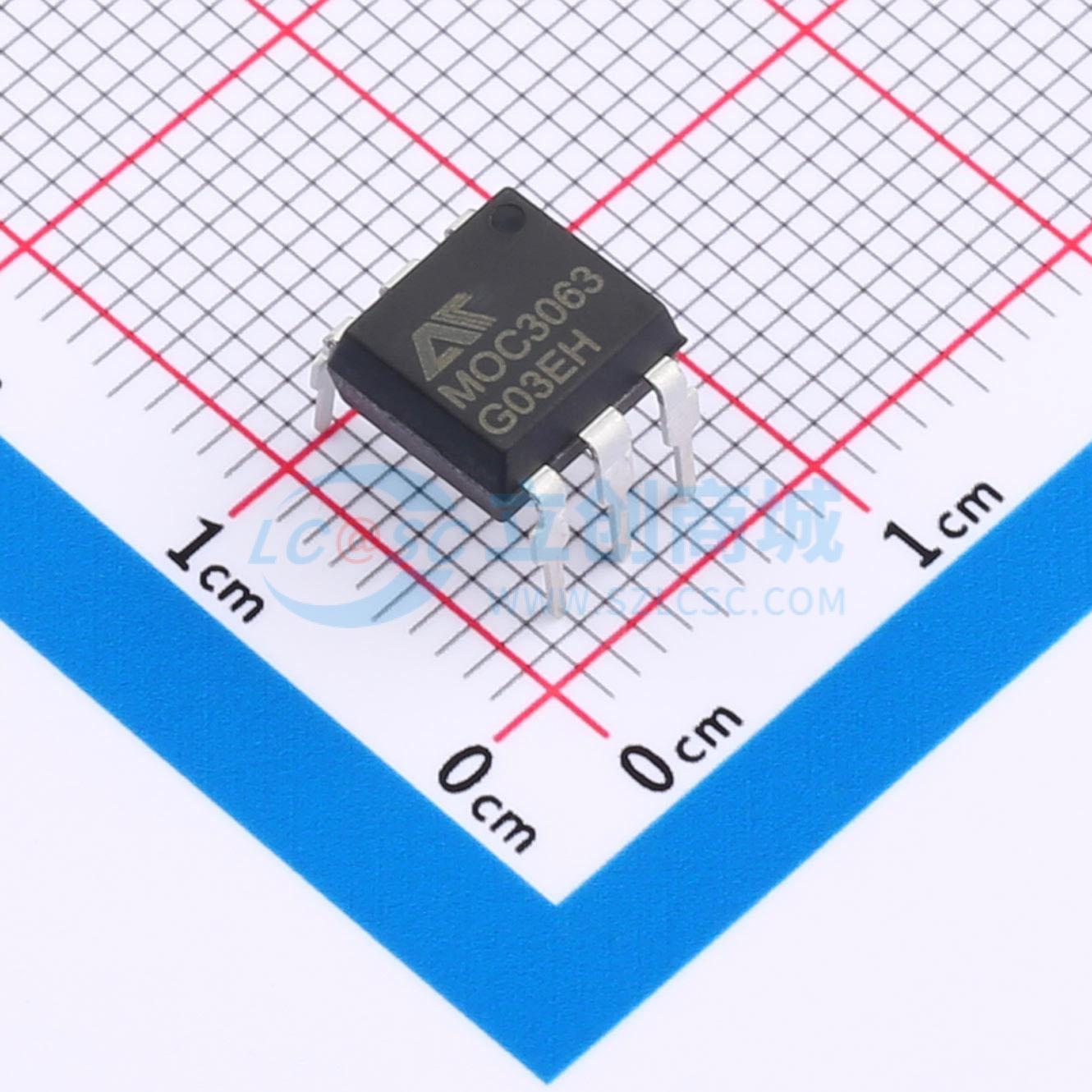 Optocoupler TRIAC MOC3063M AOTE DIP-6 - Techcore Việt Nam