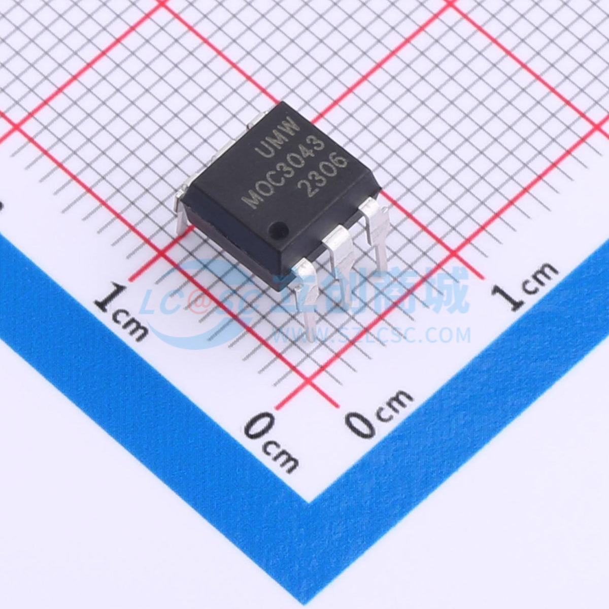 Optocoupler TRIAC MOC3043M(UMW) DIP-6 400V - Techcore Việt Nam