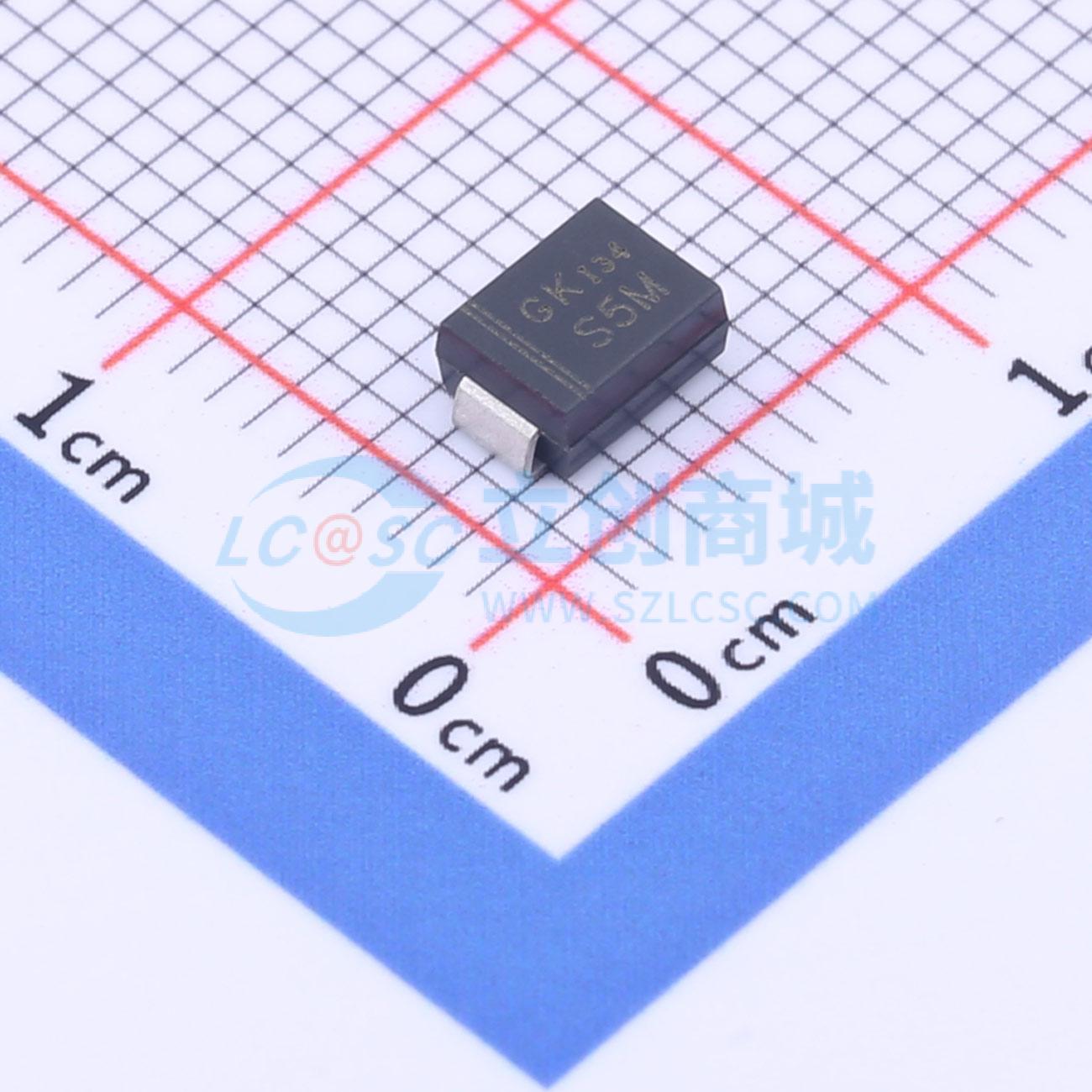 Diode thông dụng S5M GOODWORK 1.1V@5A C2922209 - Techcore Việt Nam