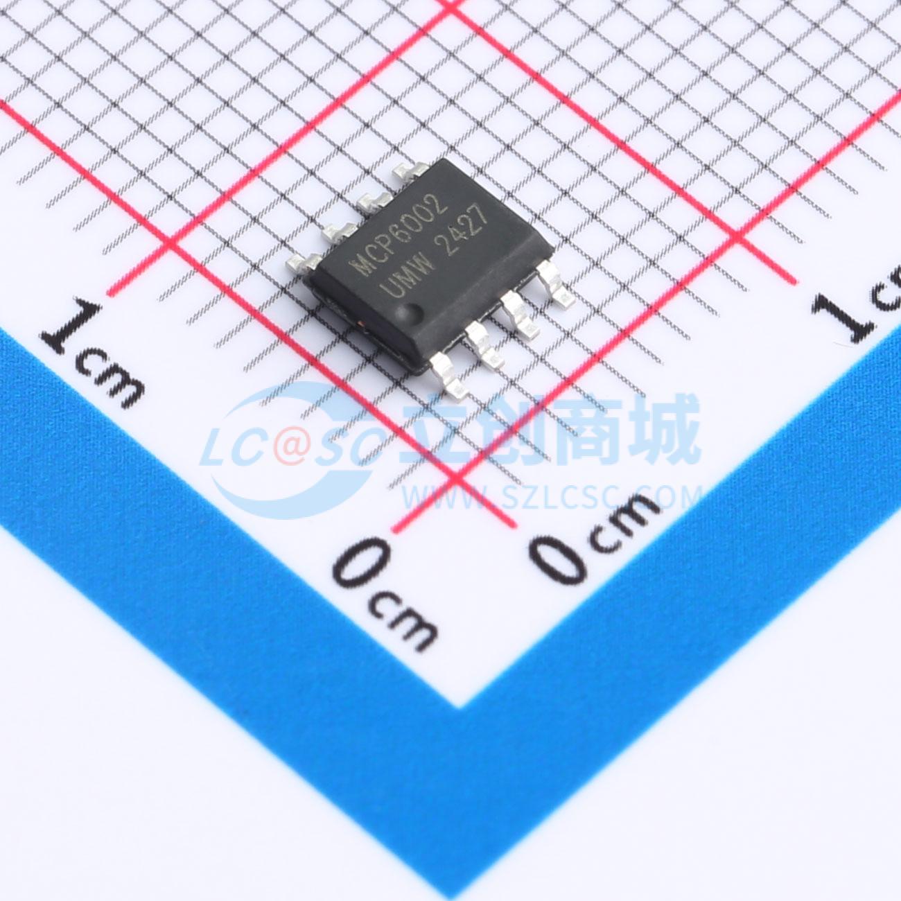 IC Khuếch Đại Thuật Toán MCP6002T-I/SN(UMW) SOP-8 2 kênh Rail-to-Rail 1 MHz - Techcore Việt Nam