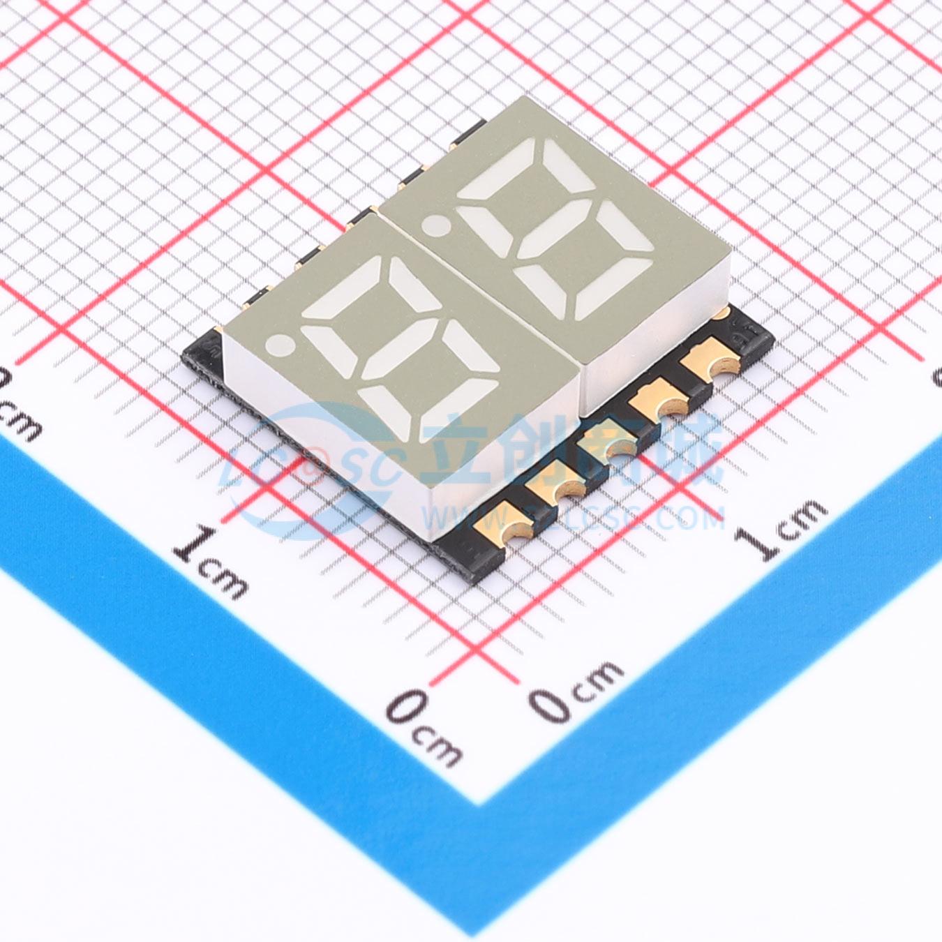 LED 7 đoạn GS2826CPG-G Guangcai Display - Techcore Việt Nam