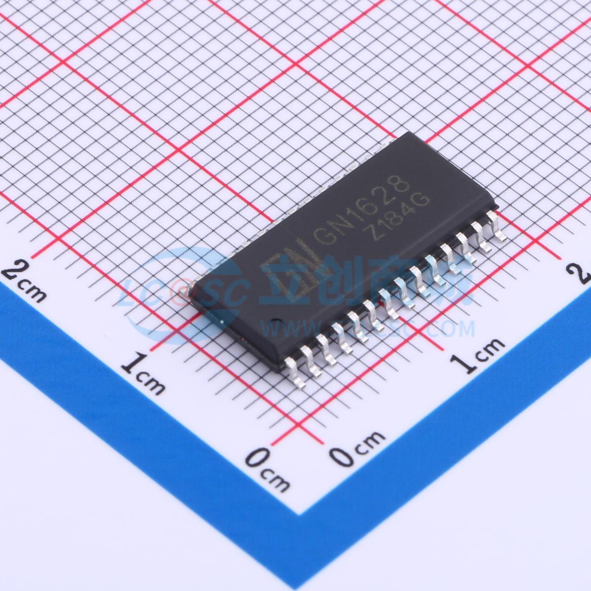 IC điều khiển LED 7 đoạn GN1628 GN SOP-28-300mil 1V C2974370 - Techcore Việt Nam