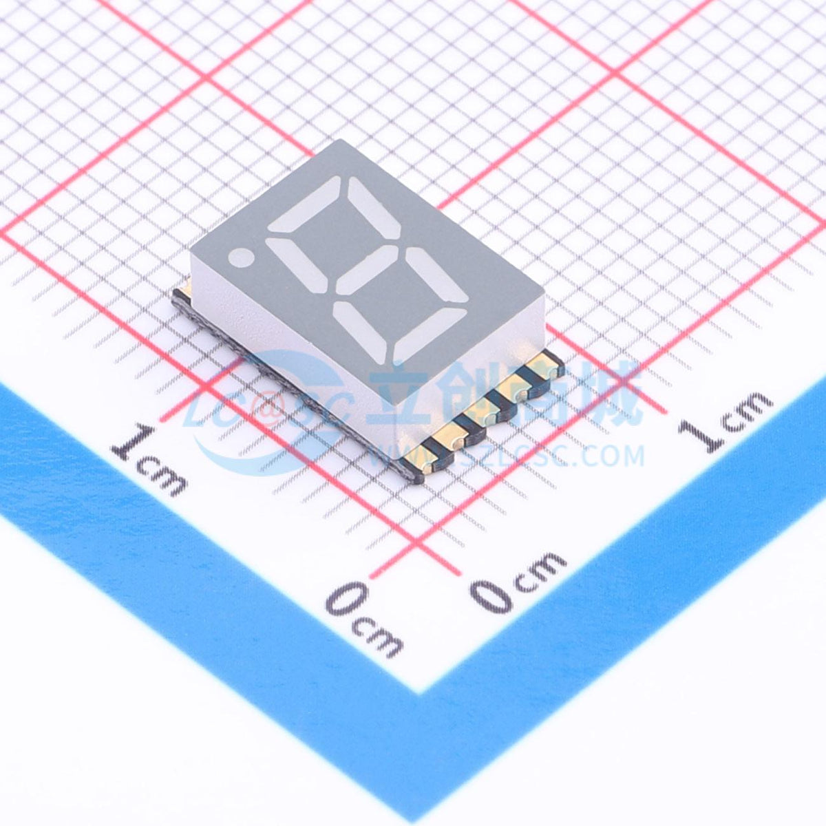 LED 7 đoạn GS3011CPG-G Guangcai Display SMD,12x7.3mm - Techcore Việt Nam