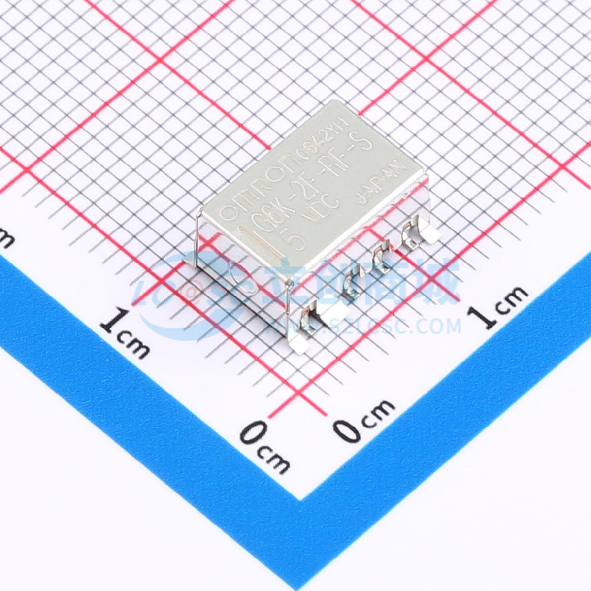 Rơ-le điện tử G6K-2F-RF-S DC5 OMRON SMD - Techcore Việt Nam