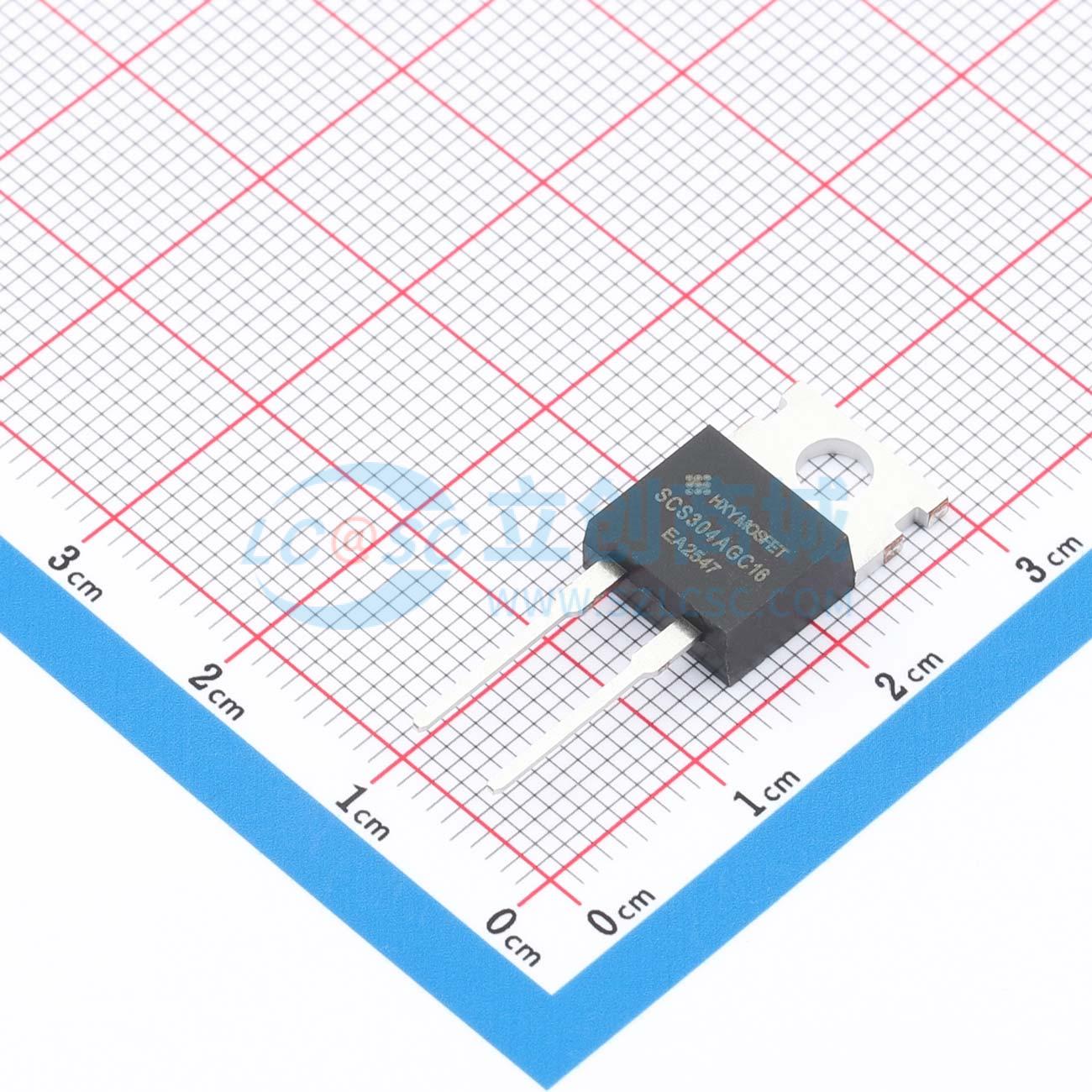 Diode SiC SCS304AGC16-HXY TO-220C-2L 1.53V@4A - Techcore Việt Nam