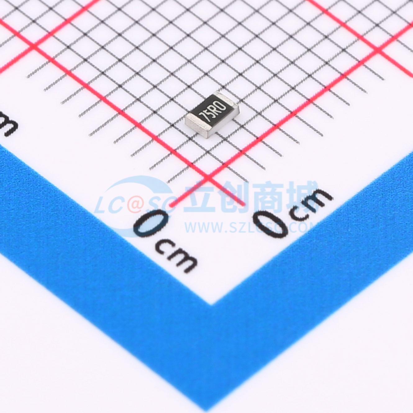 Điện Trở Dán SMD 0805W8F750JT5E UNI-ROYAL 0805 75Ω ±1% 125mW - Techcore Việt Nam