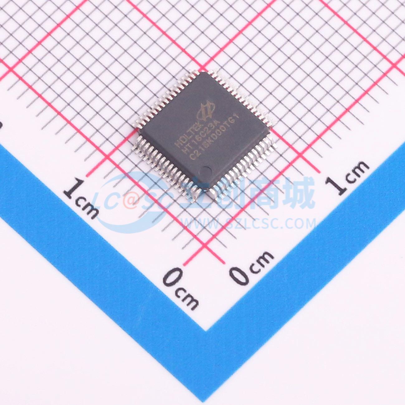 IC điều khiển LCD HT16C23A-64LQFP-7*7 HOLTEK LQFP-64(7x7) 1V - Techcore Việt Nam