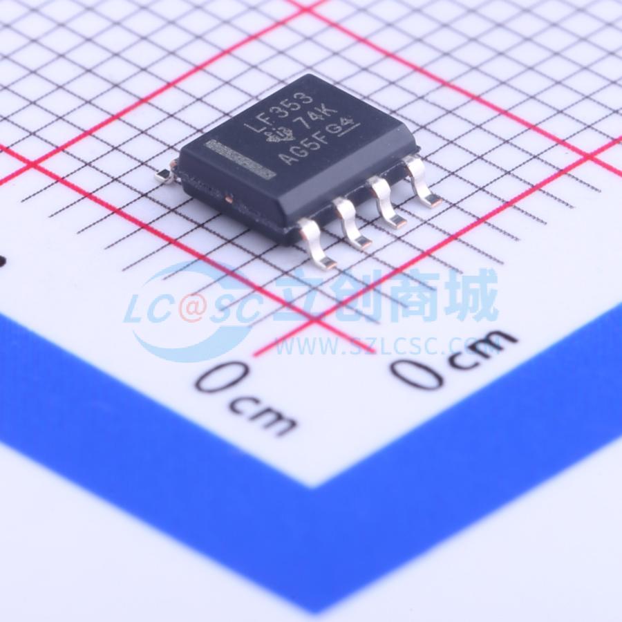 IC Khuếch Đại Thuật Toán Đầu Vào FET LF353DR Texas Instruments SOIC-8 2 kênh 36 V 3 MHz - Techcore Việt Nam