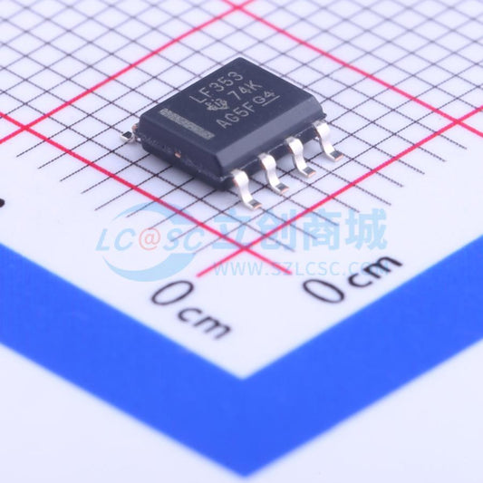 IC Khuếch Đại Thuật Toán Đầu Vào FET LF353DR Texas Instruments SOIC-8 2 kênh 36 V 3 MHz - Techcore Việt Nam