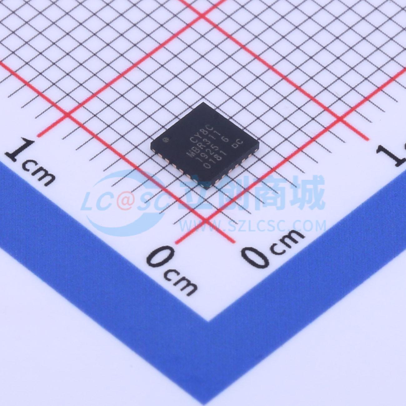 IC cảm ứng chạm CY8CMBR3116-LQXIT Infineon/CYPRESS QFN-24-EP(4x4) - Techcore Việt Nam