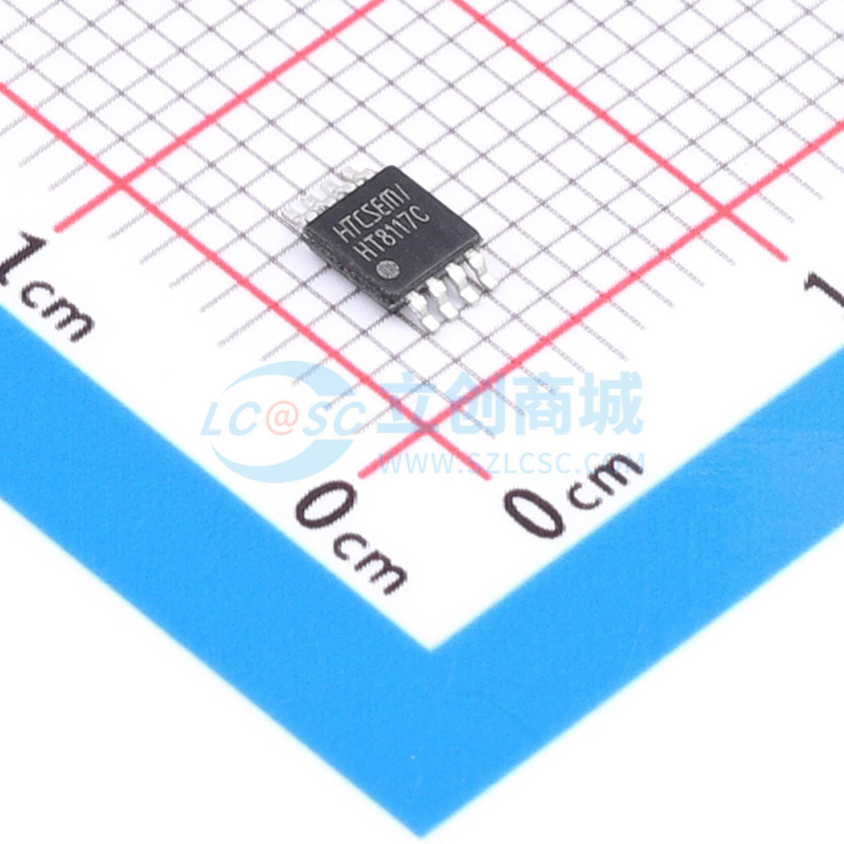 IC ADC HT8117CRMZ MSOP-8 - Techcore Việt Nam
