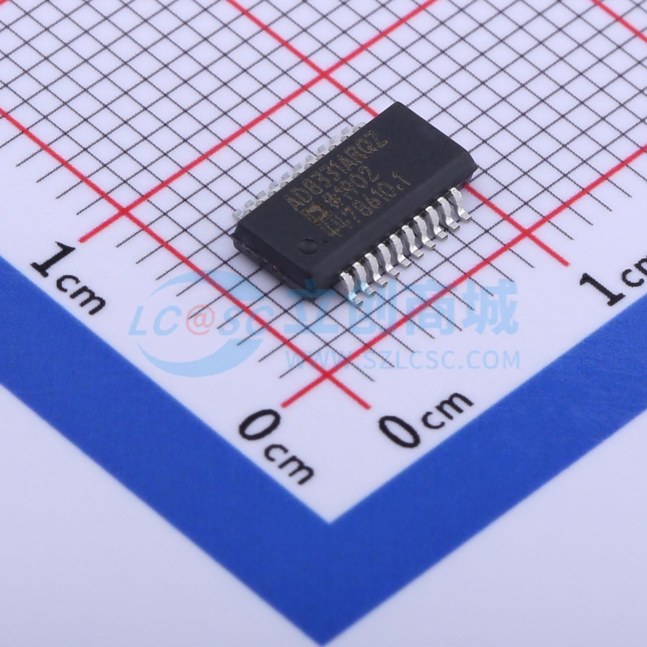 IC Khuếch Đại Hệ Số Khuếch Đại Lập Trình AD8331ARQZ-R7 Analog Devices QSOP-20-150MIL 4 kênh 120 MHz - Techcore Việt Nam