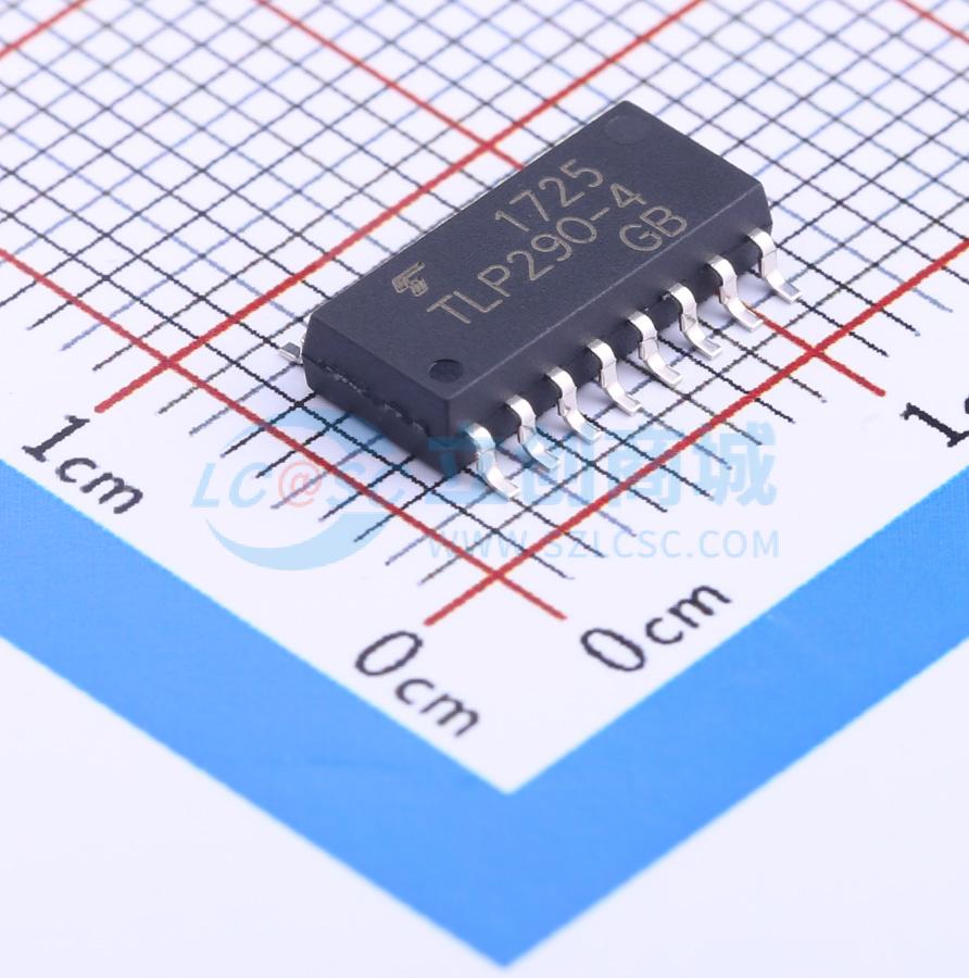 Optocoupler transistor TLP290-4(GB-TP,E TOSHIBA SOP-16-4.4mm 1.2V - Techcore Việt Nam