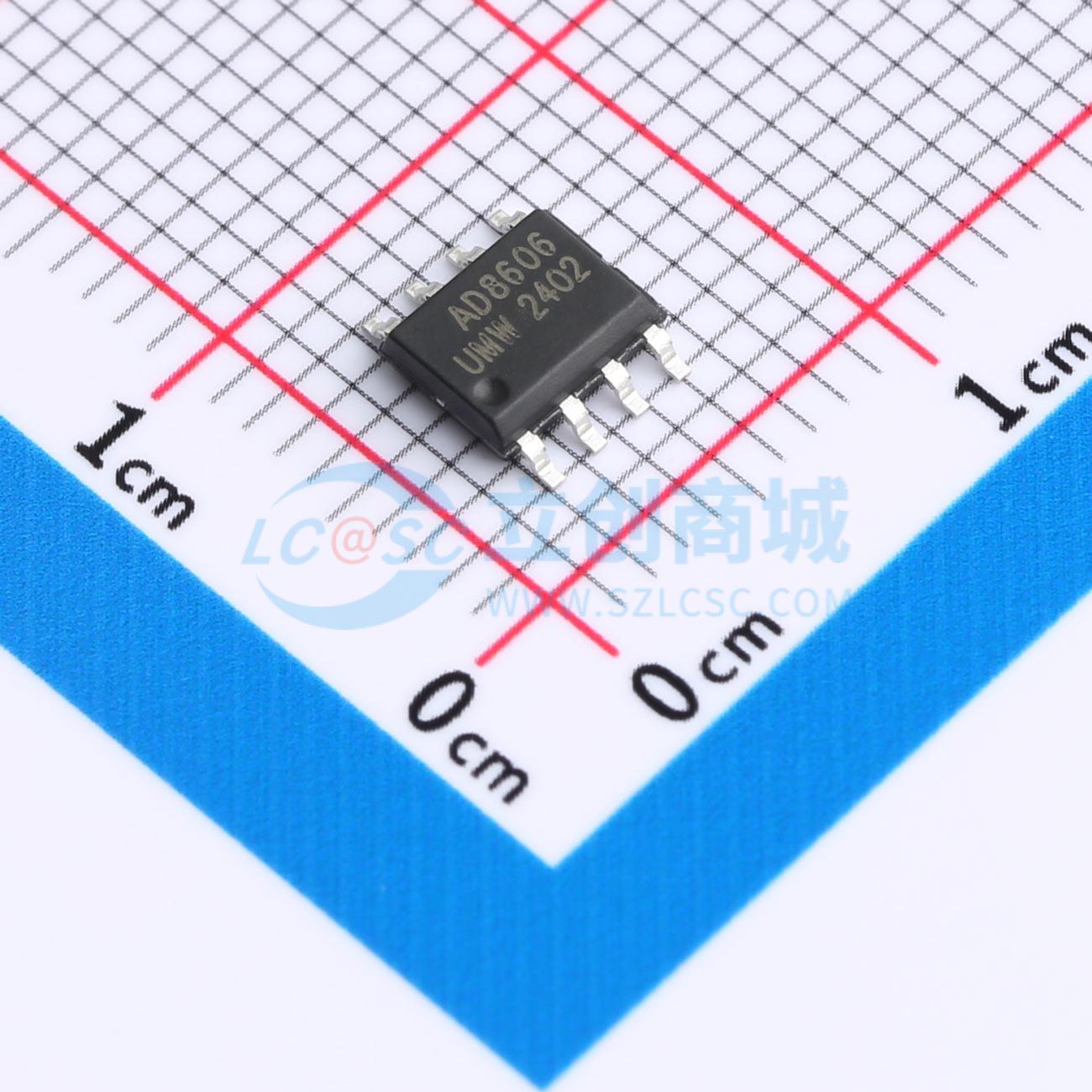 IC Khuếch Đại Thuật Toán Chính Xác AD8606ARZ(UMW) SOP-8 4 kênh Rail-to-Rail 2.7–5.5 V 10 MHz - Techcore Việt Nam