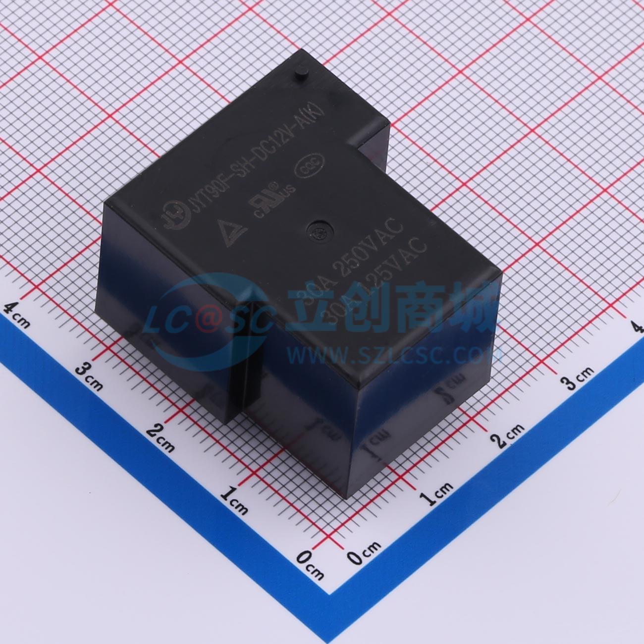 Rơ-le công suất JYT90F-SH-DC12V-A(K) JY 12V THT - Techcore Việt Nam