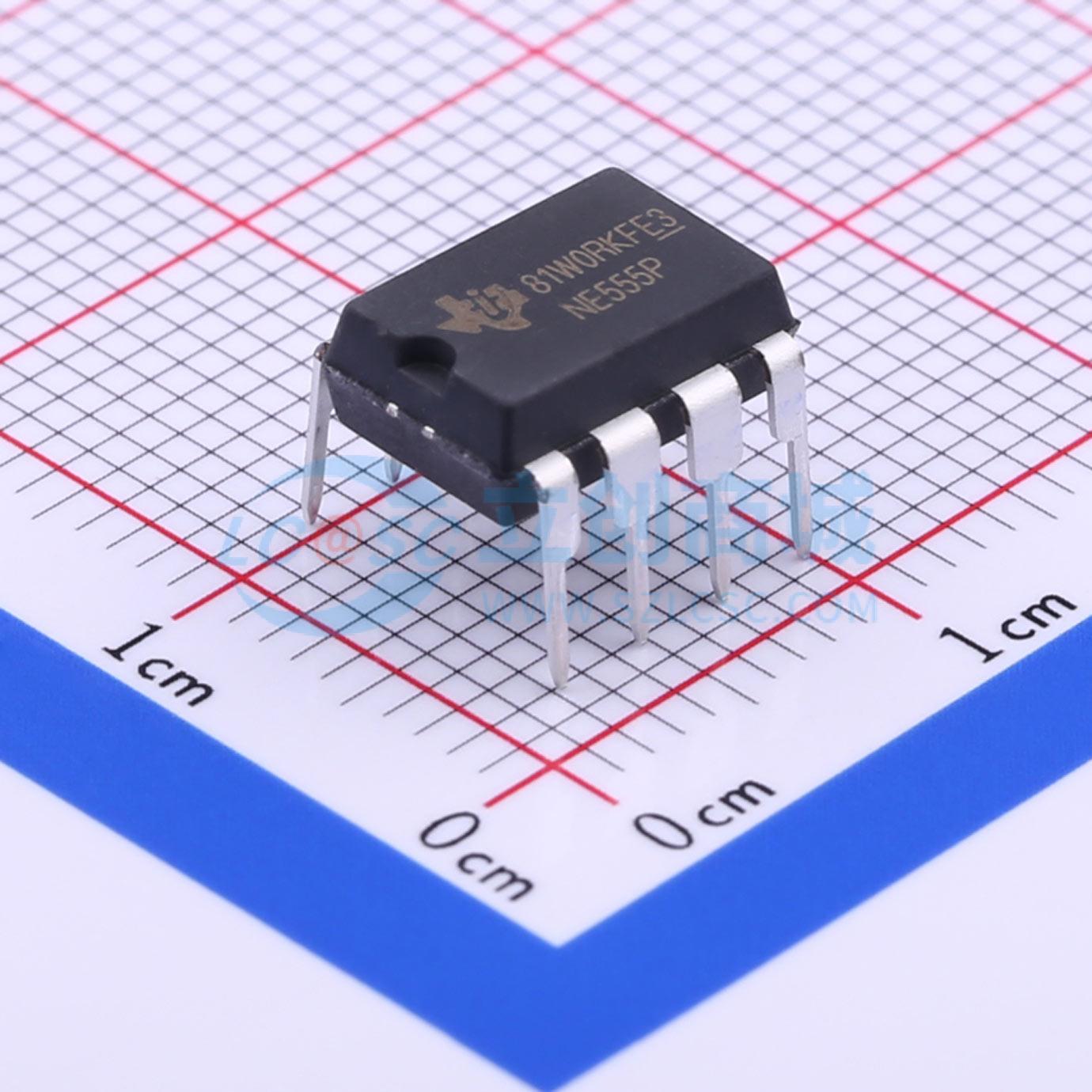 Linh kiện điện tử NE555P Texas Instruments DIP-8 - Techcore Việt Nam