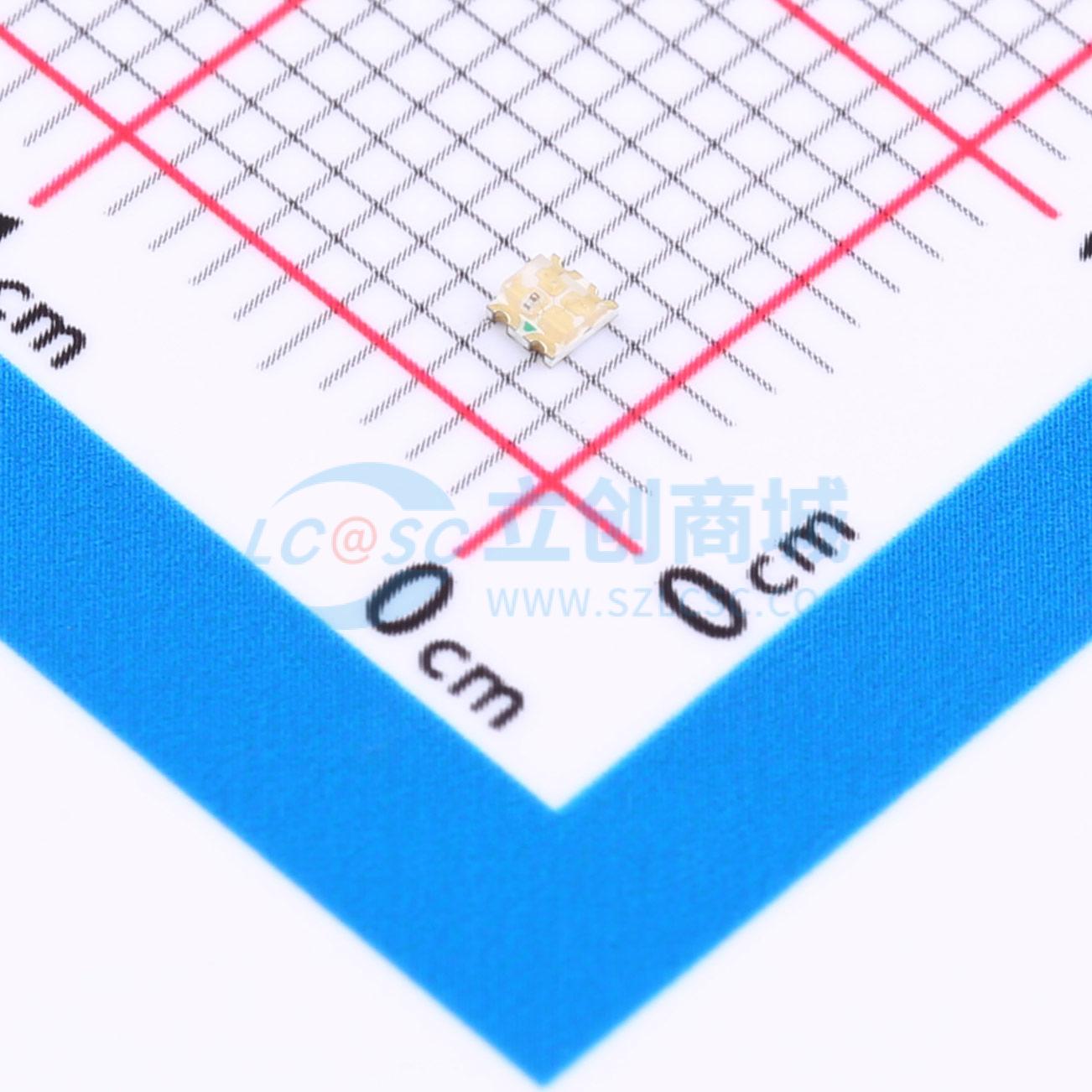LED TZ-P4-1615RGBTCA1-0.55T TUOZHAN SMD-4P,1.6x1.5mm 520nm~530nm - Techcore Việt Nam