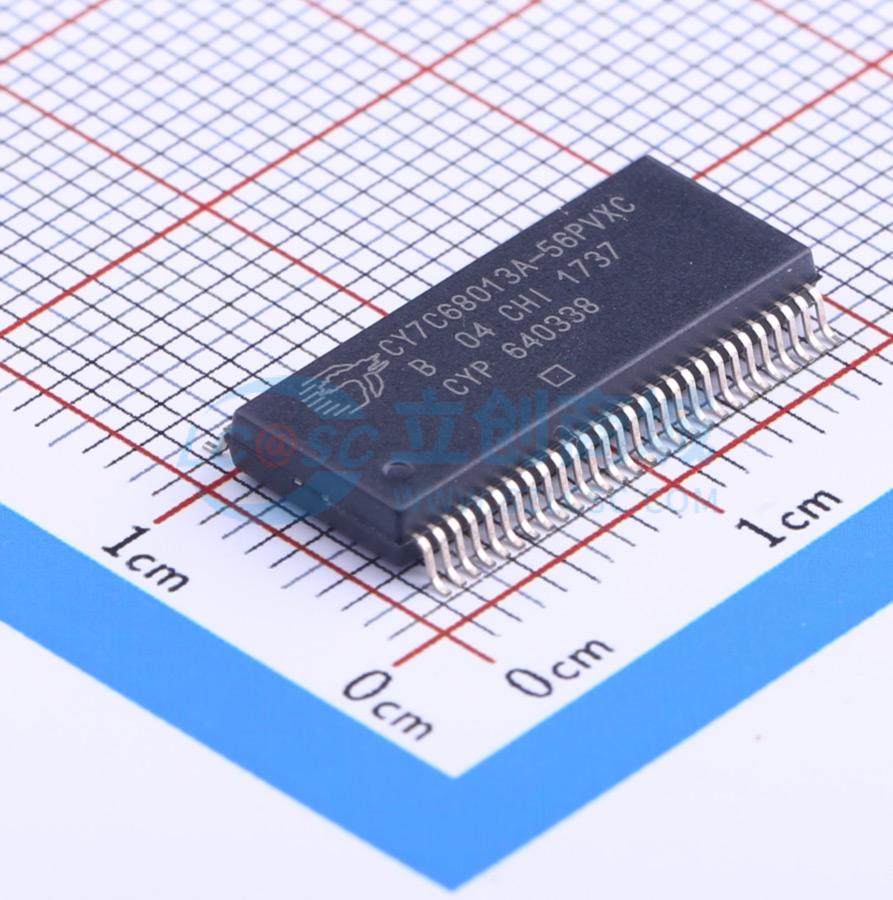 Vi điều khiển MCU CY7C68013A-56PVXC Infineon/CYPRESS SSOP-56-300mil - Techcore Việt Nam