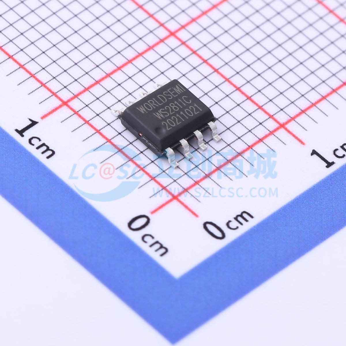 IC điều khiển LED WS2811C worldsemi SOP-8 1V - Techcore Việt Nam