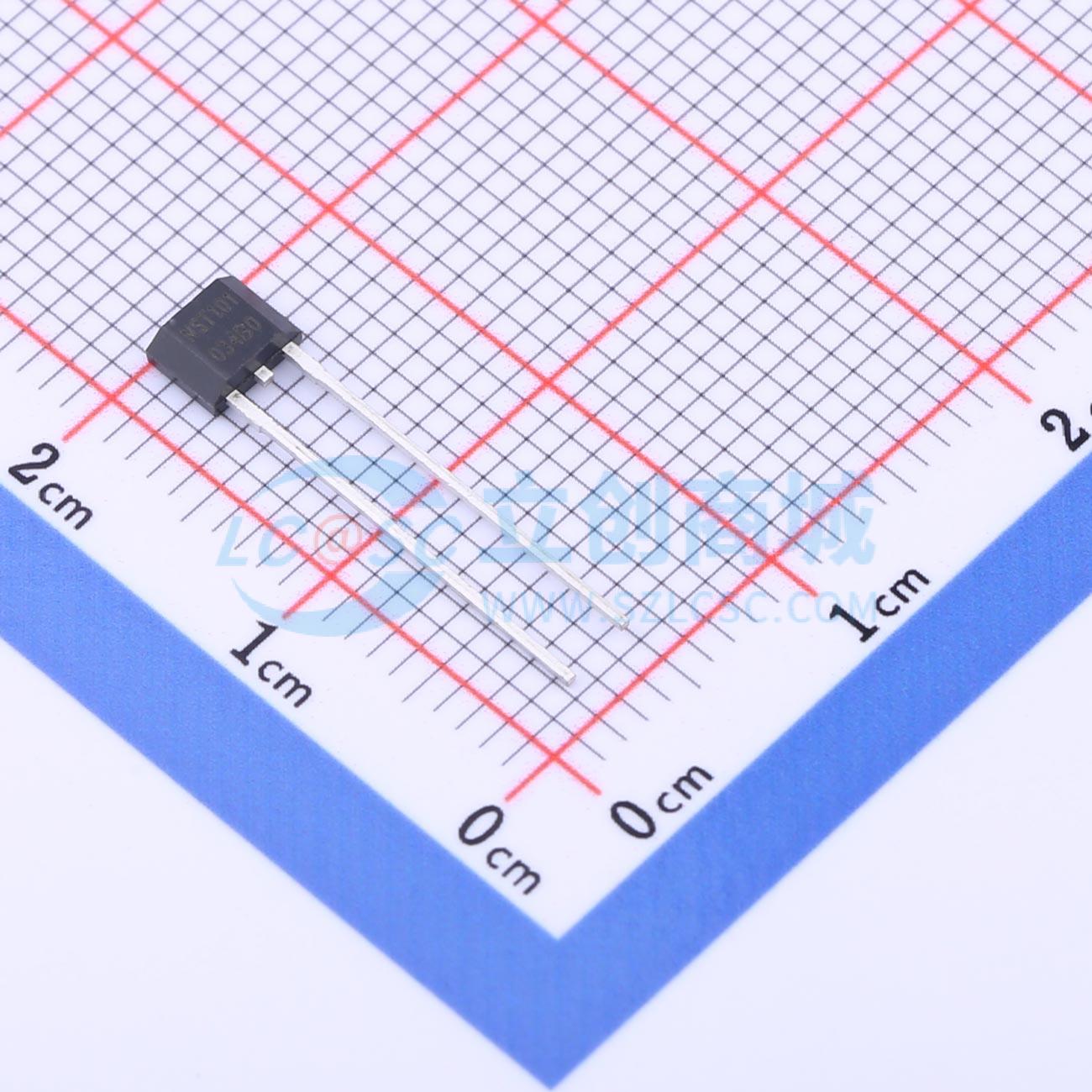 Cảm biến nhiệt độ NST1001-QTZB NOVOSENSE TO-92S -50°C~+150°C 1.65V~5.5V - Techcore Việt Nam