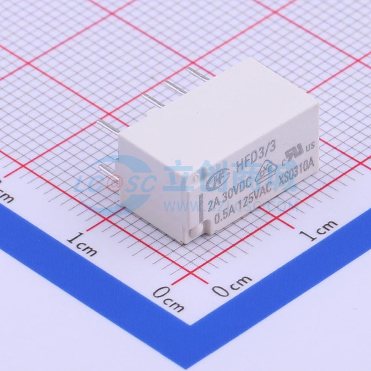 Rơ-le điện tử HFD3/3 HF 3V DIP,15x7.5mm - Techcore Việt Nam