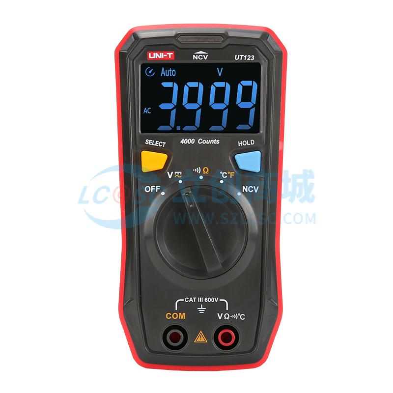 Đồng hồ vạn năng UT123 UNI-T NCV Kiểm tra thông mạch - Techcore Việt Nam