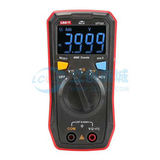 Đồng hồ vạn năng UT123 UNI-T NCV Kiểm tra thông mạch - Techcore Việt Nam