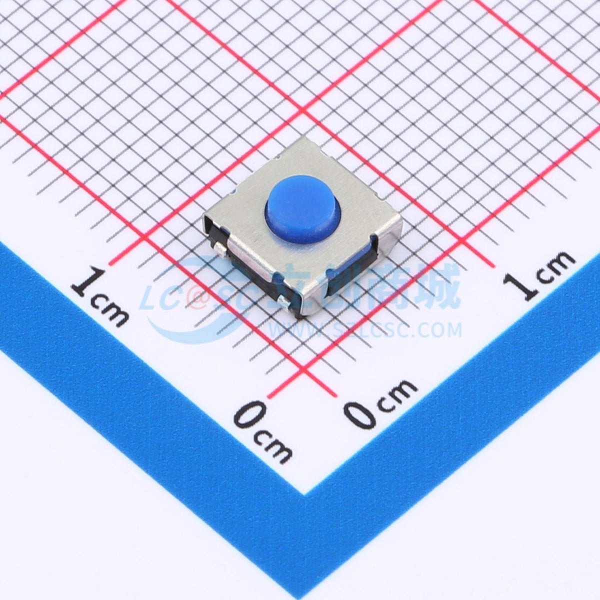 Linh kiện điện tử TS-1158UB-B-B-BL SMD-4P,6.6x6.5mm - Techcore Việt Nam