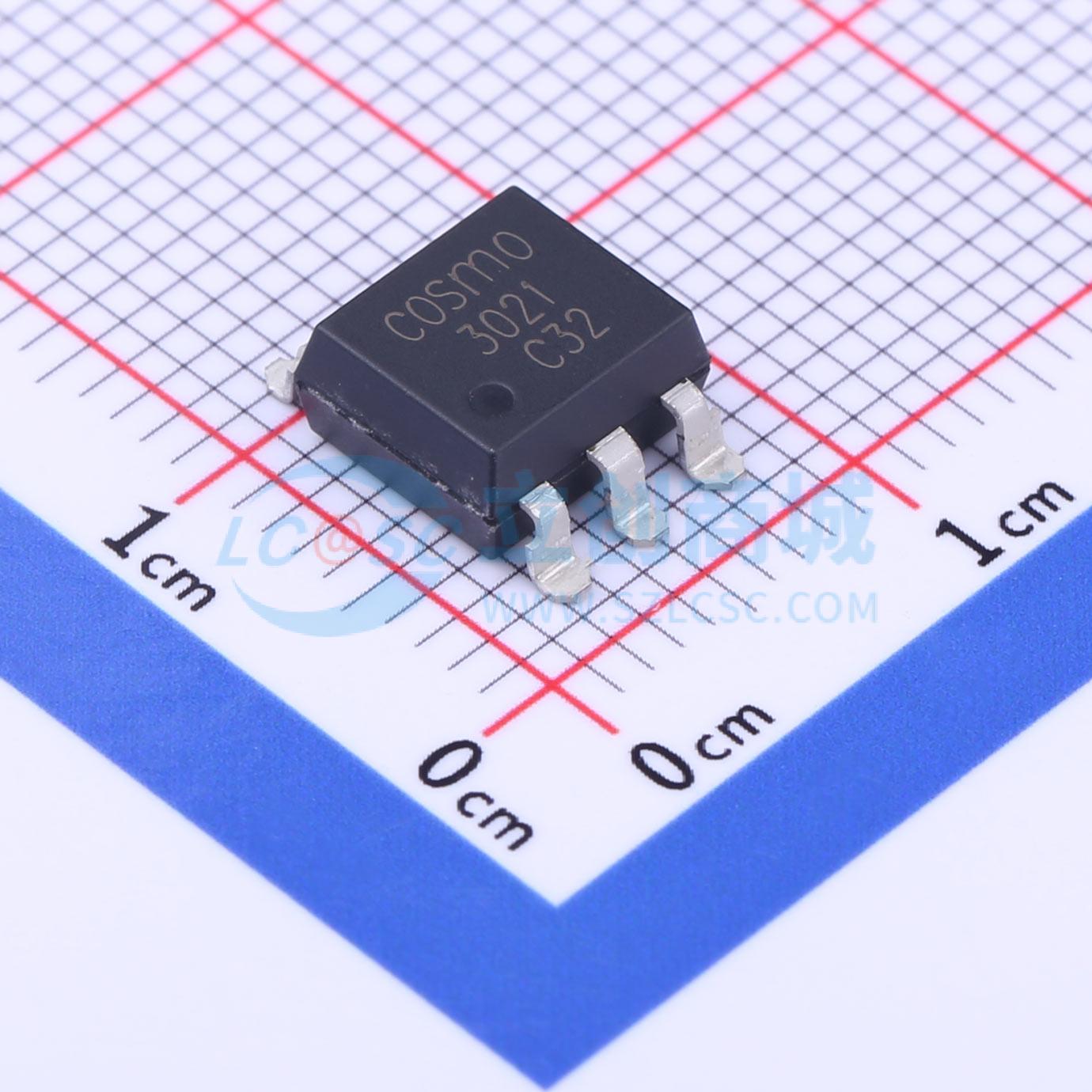 Optocoupler TRIAC KMOC3021S TL Cosmo SMD-5P - Techcore Việt Nam
