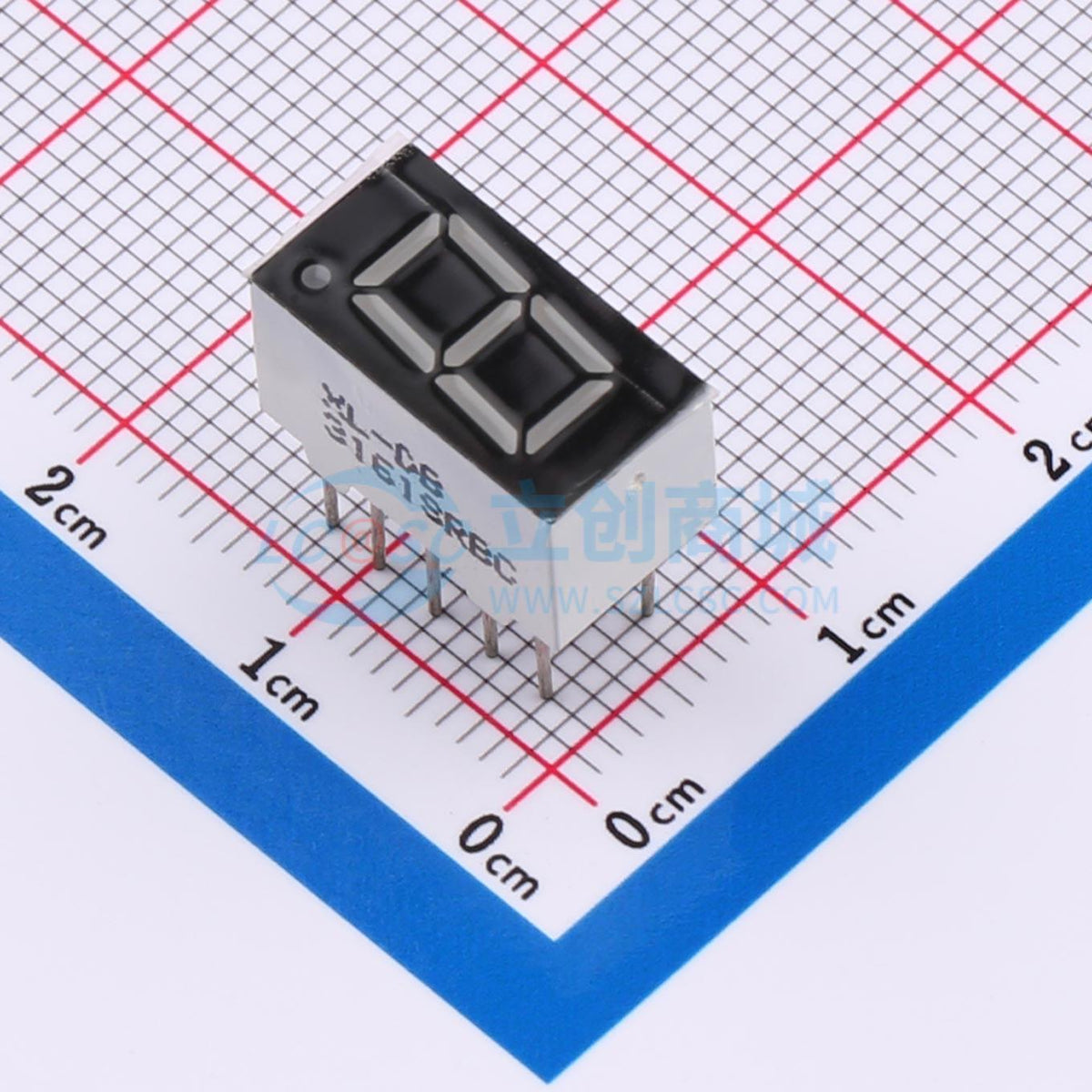 LED 7 đoạn XL-DB3161SRBC XINGLIGHT DIP,14x7.5mm Anode chung - Techcore Việt Nam
