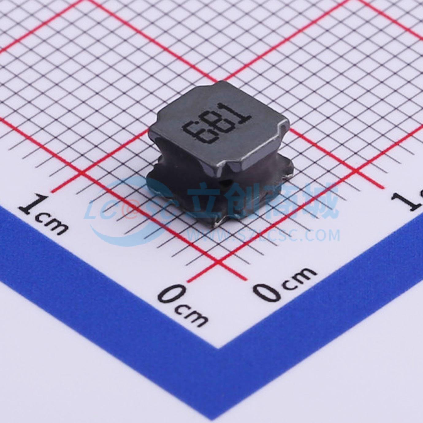 Cuộn Cảm Công Suất YNR6045-681M YJYCOIN SMD,6x6mm 680uH 330mA ±20% - Techcore Việt Nam