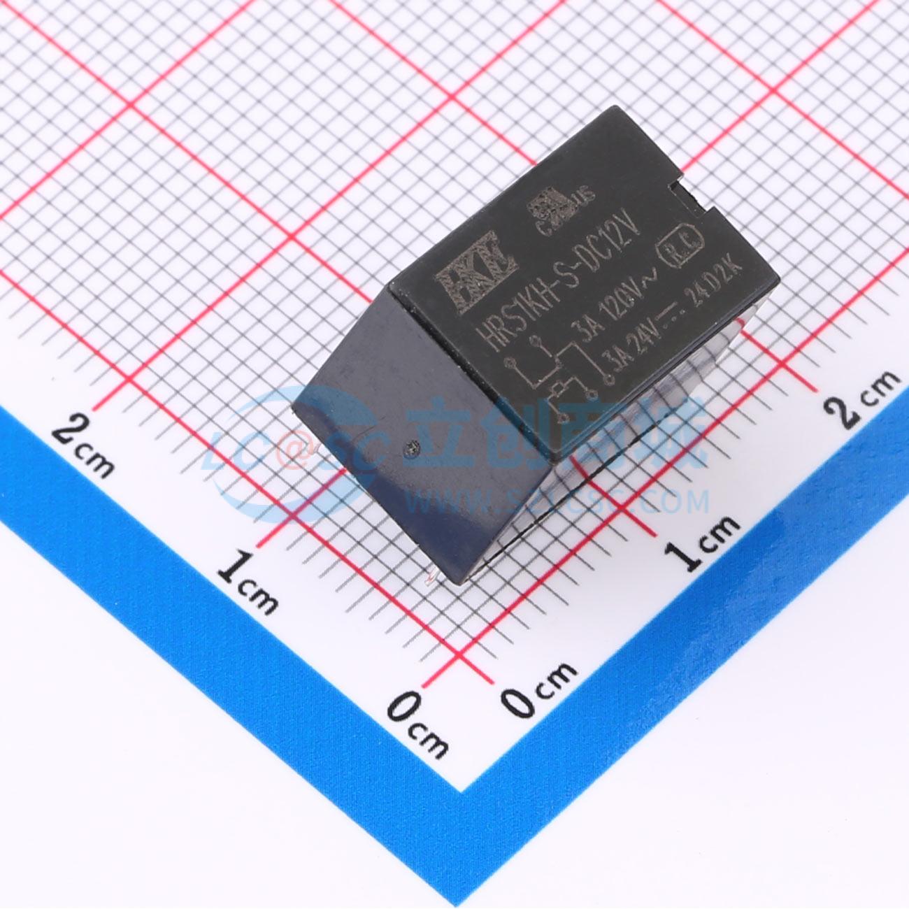 Rơ-le điện tử HRS1KH-S-DC12V HKE 12V THT,15.6x10.6mm - Techcore Việt Nam