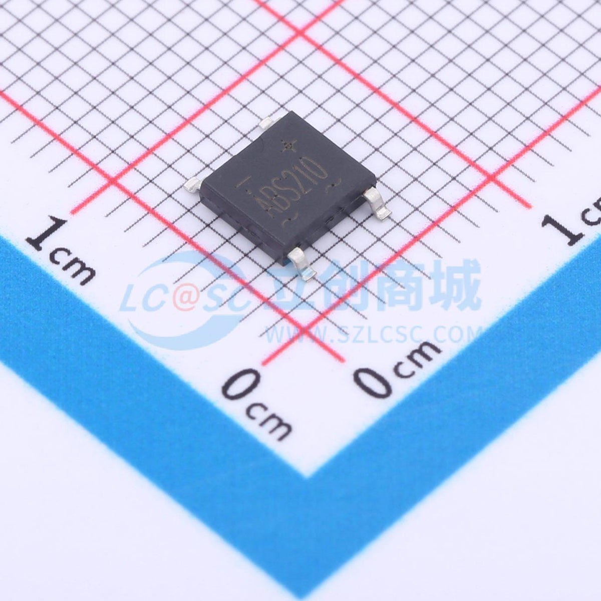 Cầu chỉnh lưu ABS210 YONGYUTAI SOP-4 1V@2A - Techcore Việt Nam