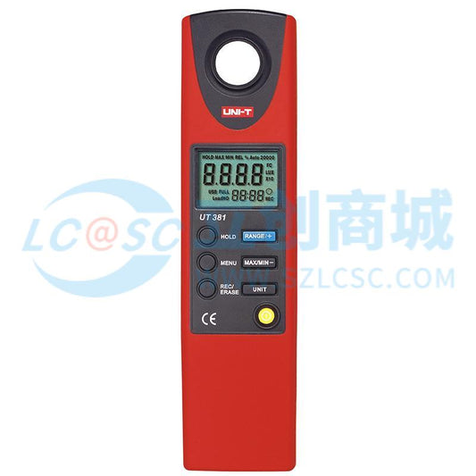Máy đo độ rọi UT381 UNI-T Phù hợp đo kiểm và bảo trì kỹ thuật - Techcore Việt Nam