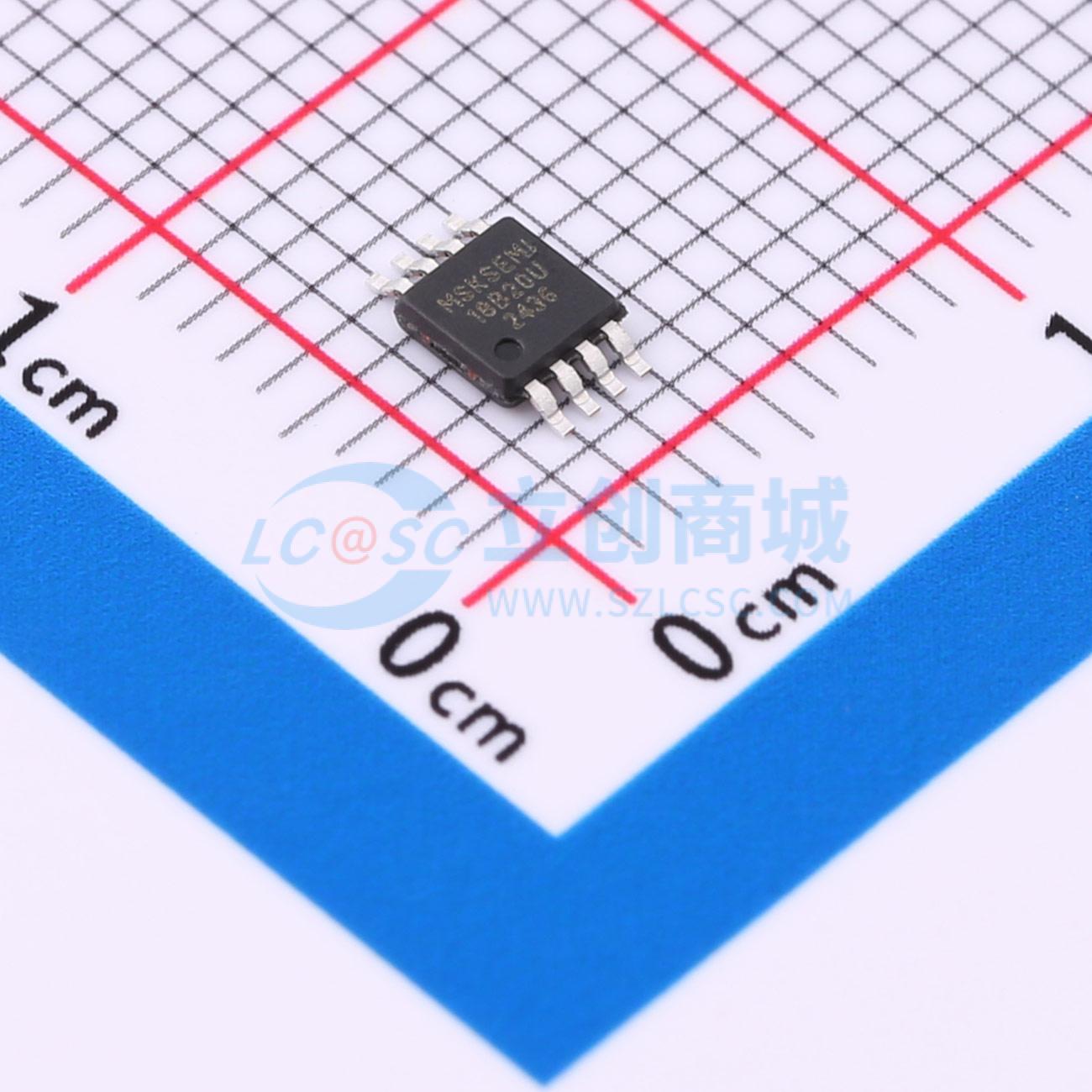 Cảm biến nhiệt độ DS18B20U-MS MSKSEMI MSOP-8 -55°C~+125°C 2.5V~5.5V - Techcore Việt Nam