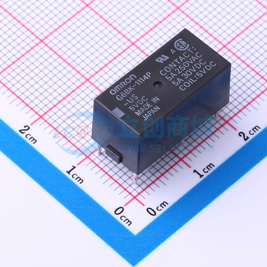 Rơ-le công suất G6BK-1114P-US DC5 OMRON 5V THT,19.9x9.8mm - Techcore Việt Nam