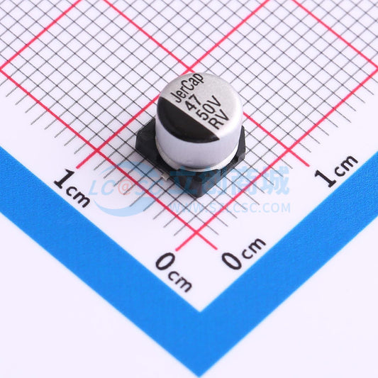 Linh kiện điện tử RV50V47M6X5 JIERR SMD,D6.3xL5.4mm - Techcore Việt Nam