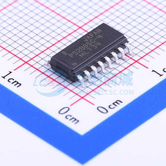 Optocoupler transistor PS2805C-4-F3-A SOP-16-4.4mm 1.2V - Techcore Việt Nam