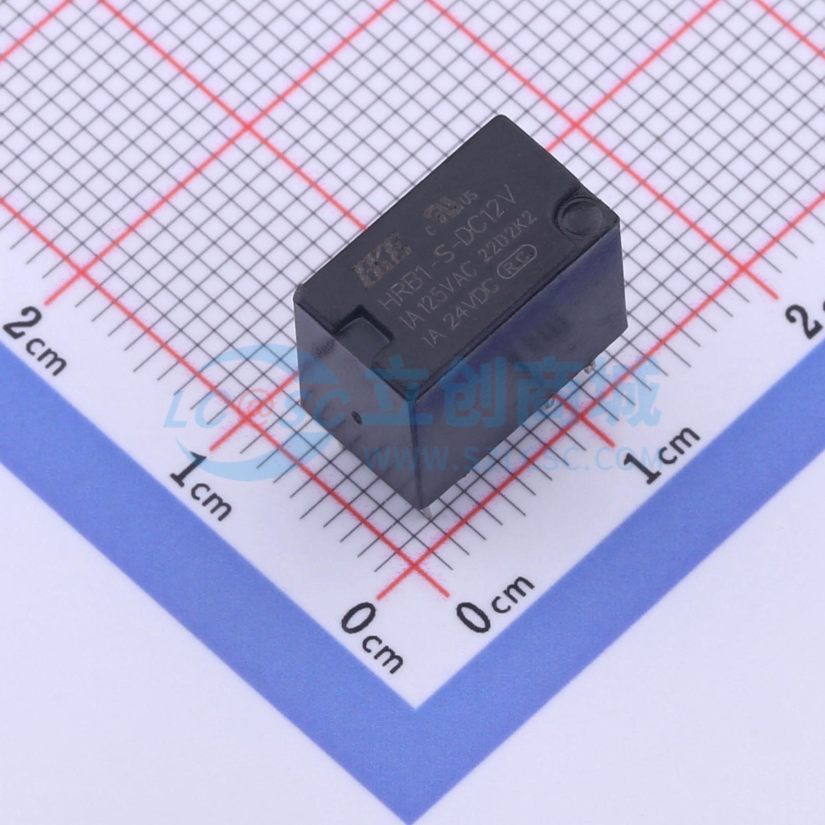 Rơ-le điện tử HRB1-S-DC12V HKE 12V DIP,12.3x7.3mm - Techcore Việt Nam