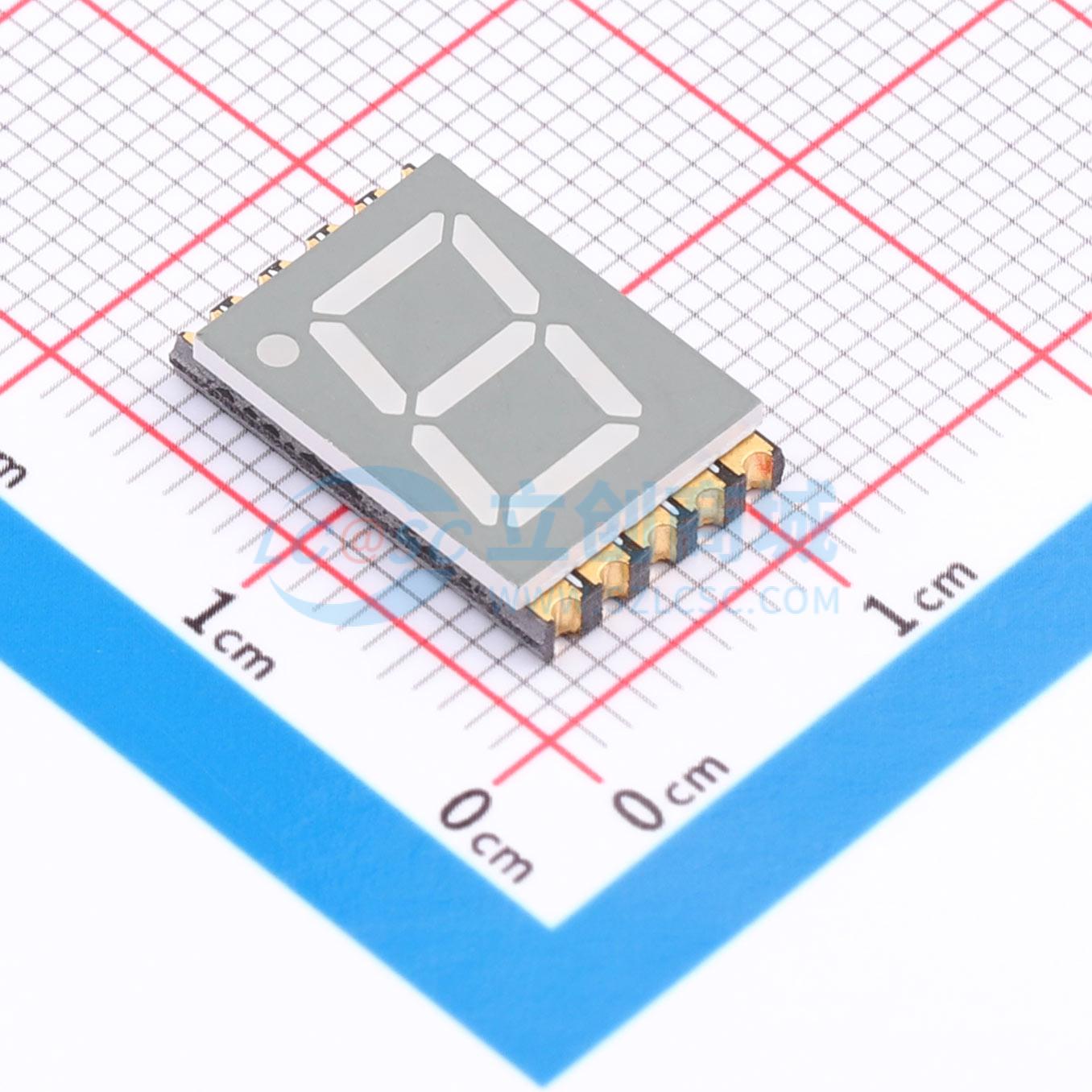 LED 7 đoạn GS3912ASR-G Guangcai Display SMD,15x9.8mm - Techcore Việt Nam