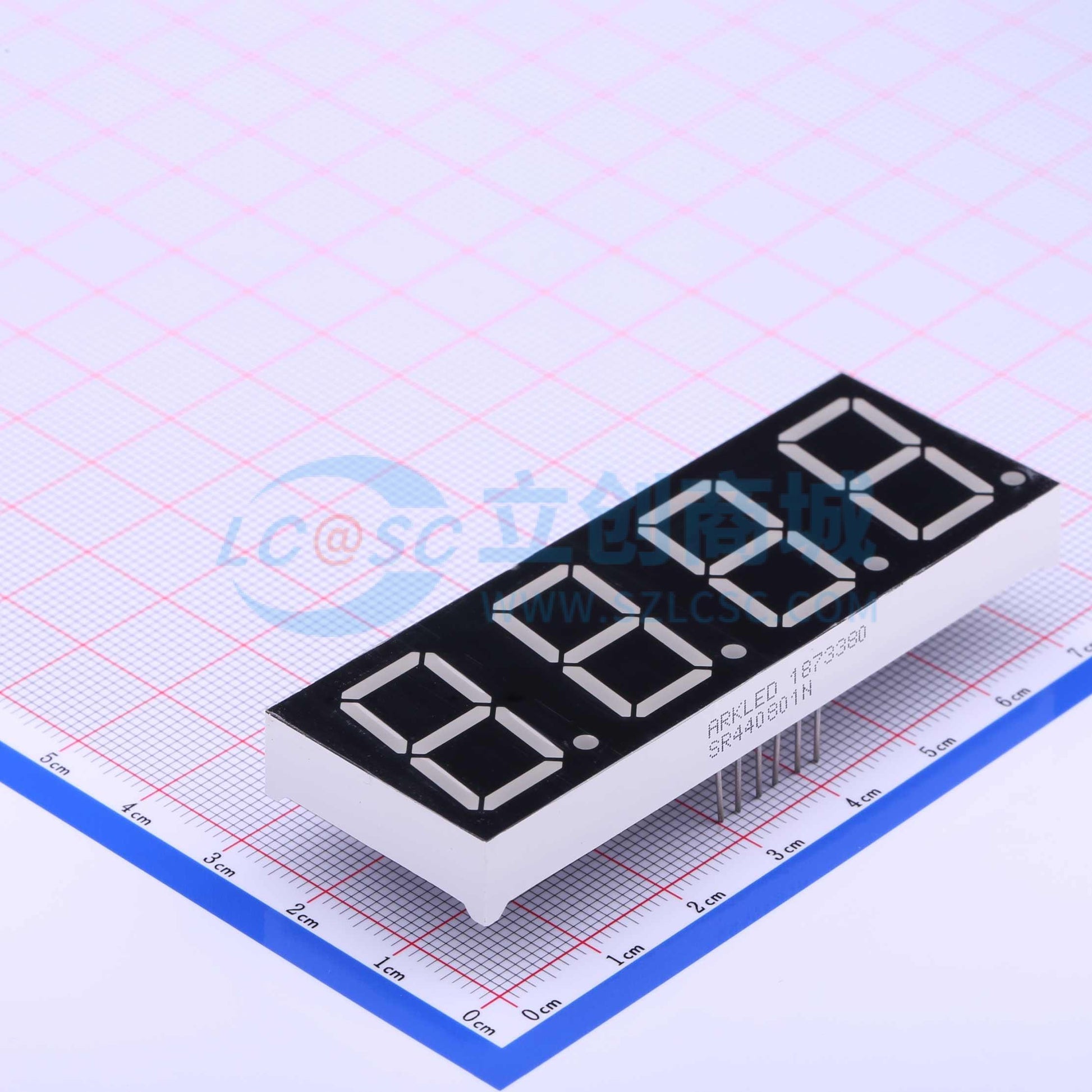 LED 7 đoạn SR440801N/32 ARKLED Cathode chung - Techcore Việt Nam