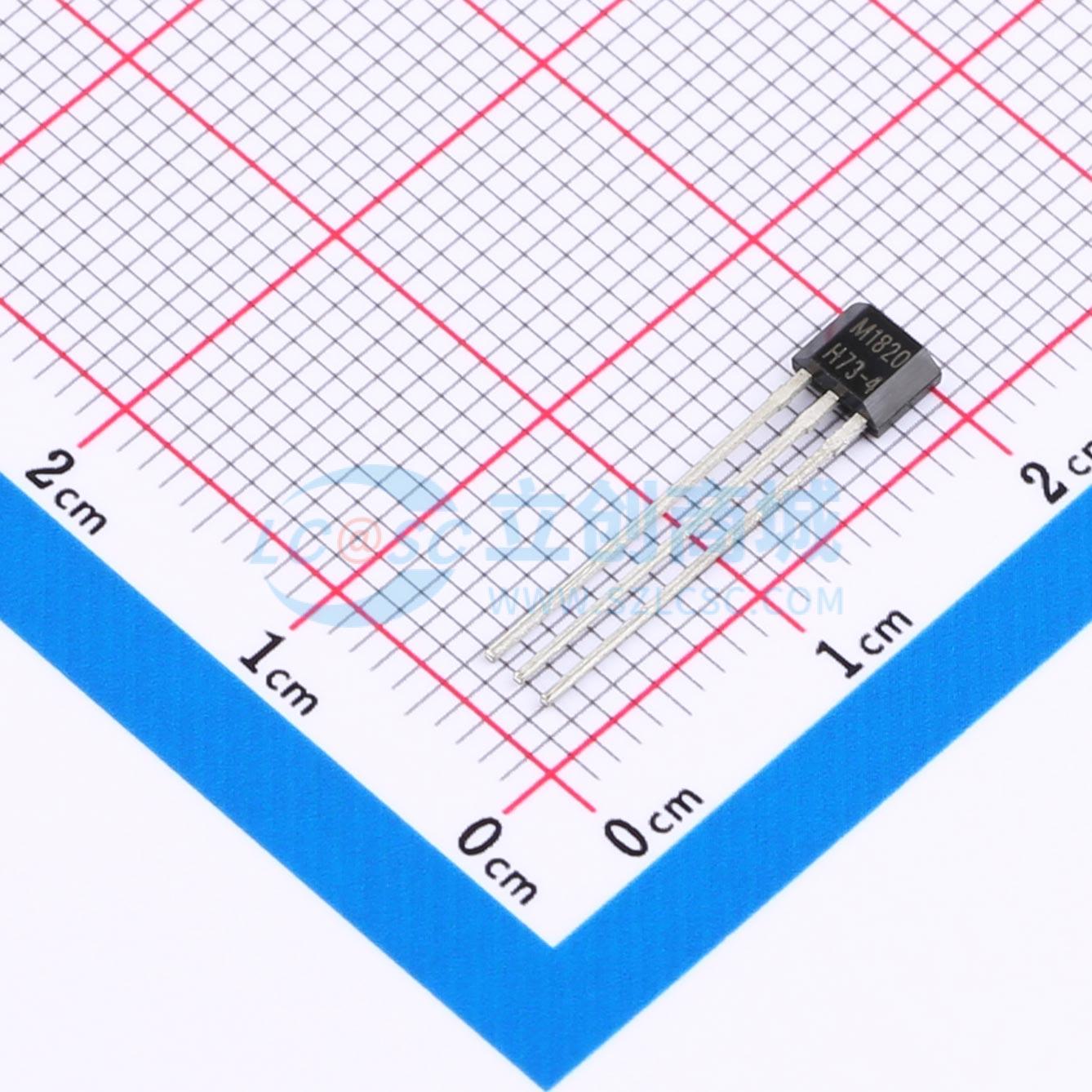 Cảm biến nhiệt độ M1820W Mysentech TO-92S -70°C~+150°C 1.8V~5.5V - Techcore Việt Nam