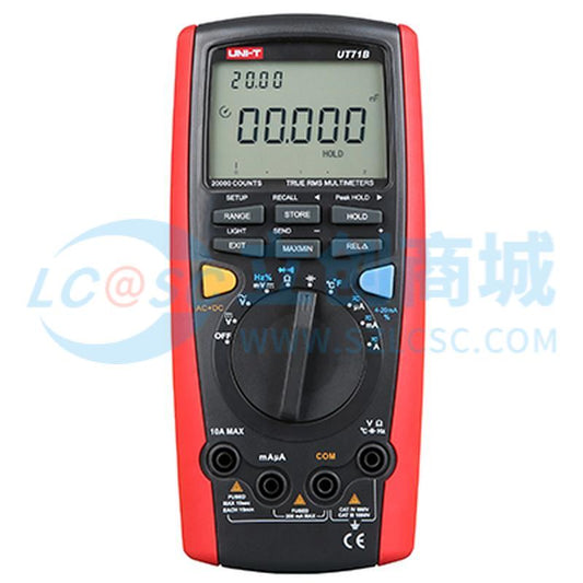 Đồng hồ vạn năng UT71B UNI-T Phù hợp kiểm tra và bảo trì hiện trường - Techcore Việt Nam