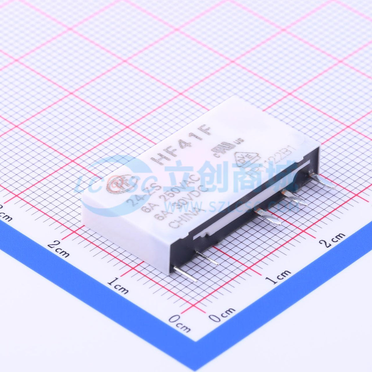Rơ-le công suất HF41F/24-ZS HF SIP,28x5mm - Techcore Việt Nam