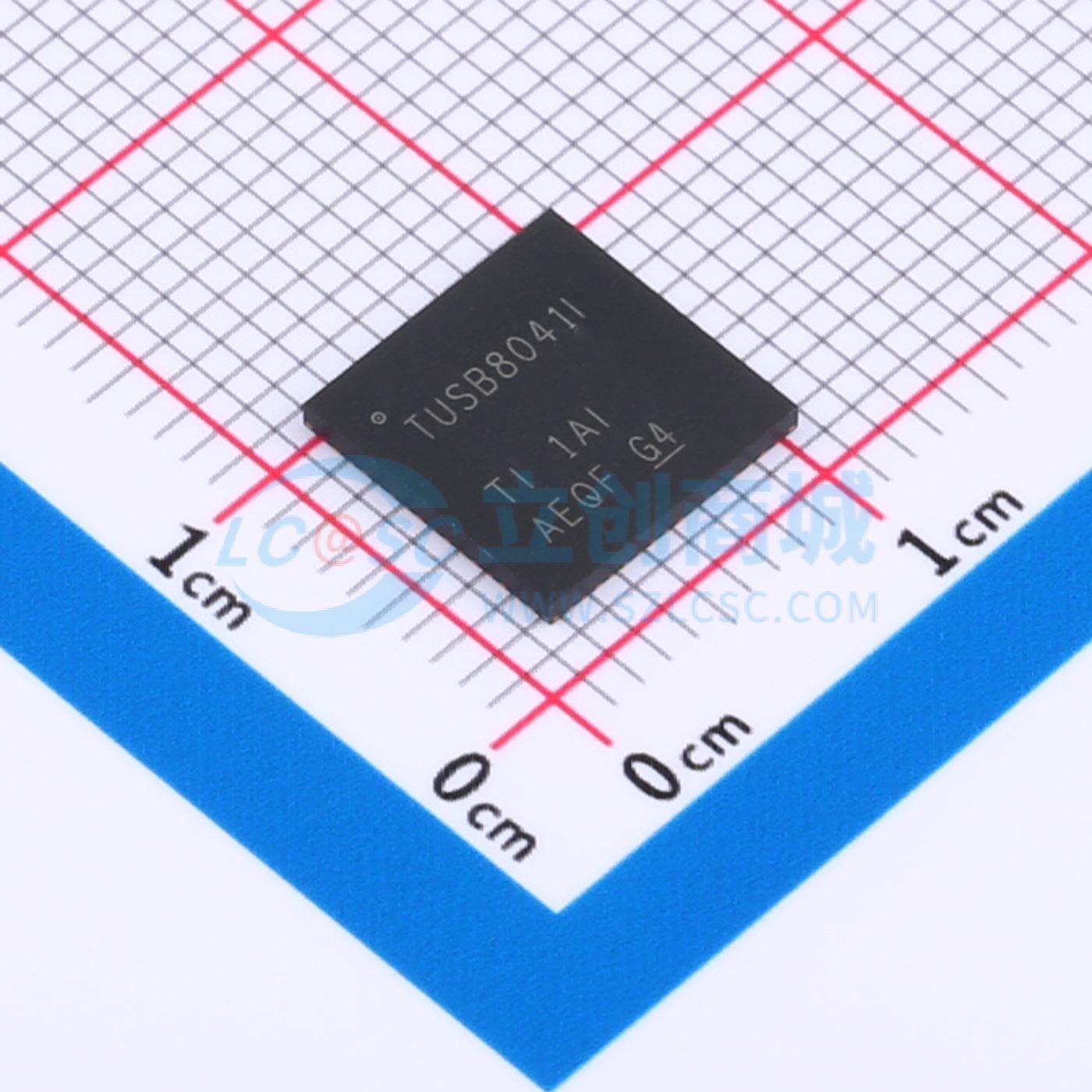 IC giao tiếp USB TUSB8041IRGCR Texas Instruments QFN-64-EP(9x9) - Techcore Việt Nam