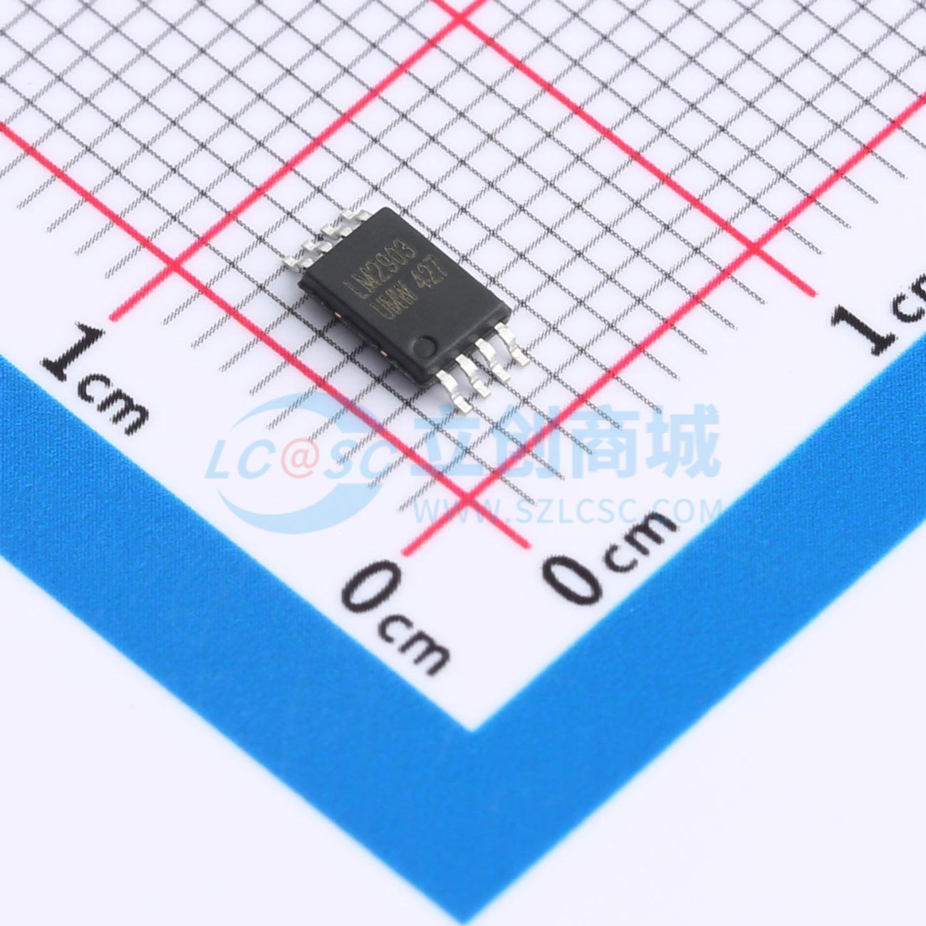 IC So Sánh Điện Áp LM2903PWR(UMW) TSSOP-8 2 kênh 2.0–30 V - Techcore Việt Nam