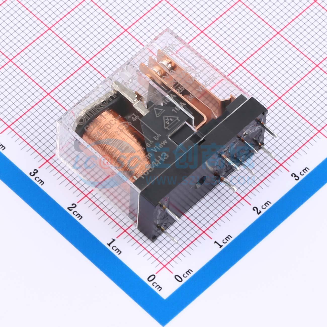 Rơ-le điện tử G2R-1-E-DC24V OMRON DIP,28.6x12.6mm - Techcore Việt Nam