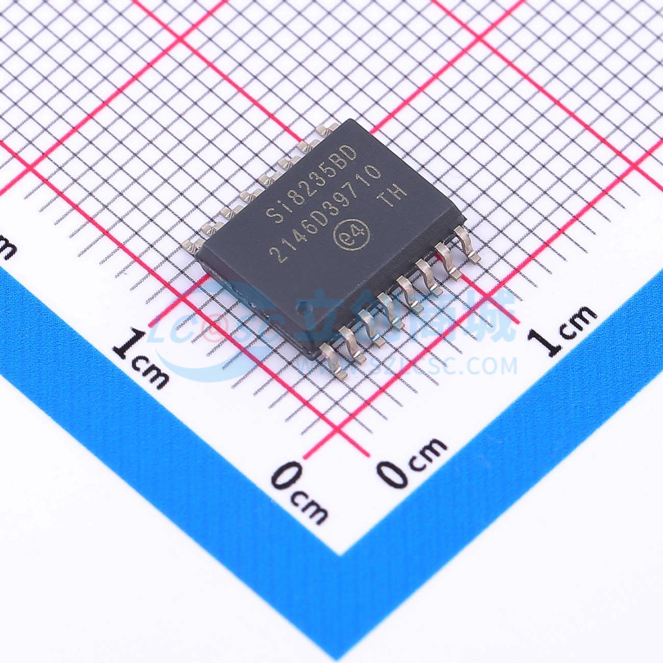 IC Cách Ly Số SI8235BD-D-ISR SKYWORKS/SILICON LABS SOIC-16-300mil 8Mbps 2 Kênh - Techcore Việt Nam