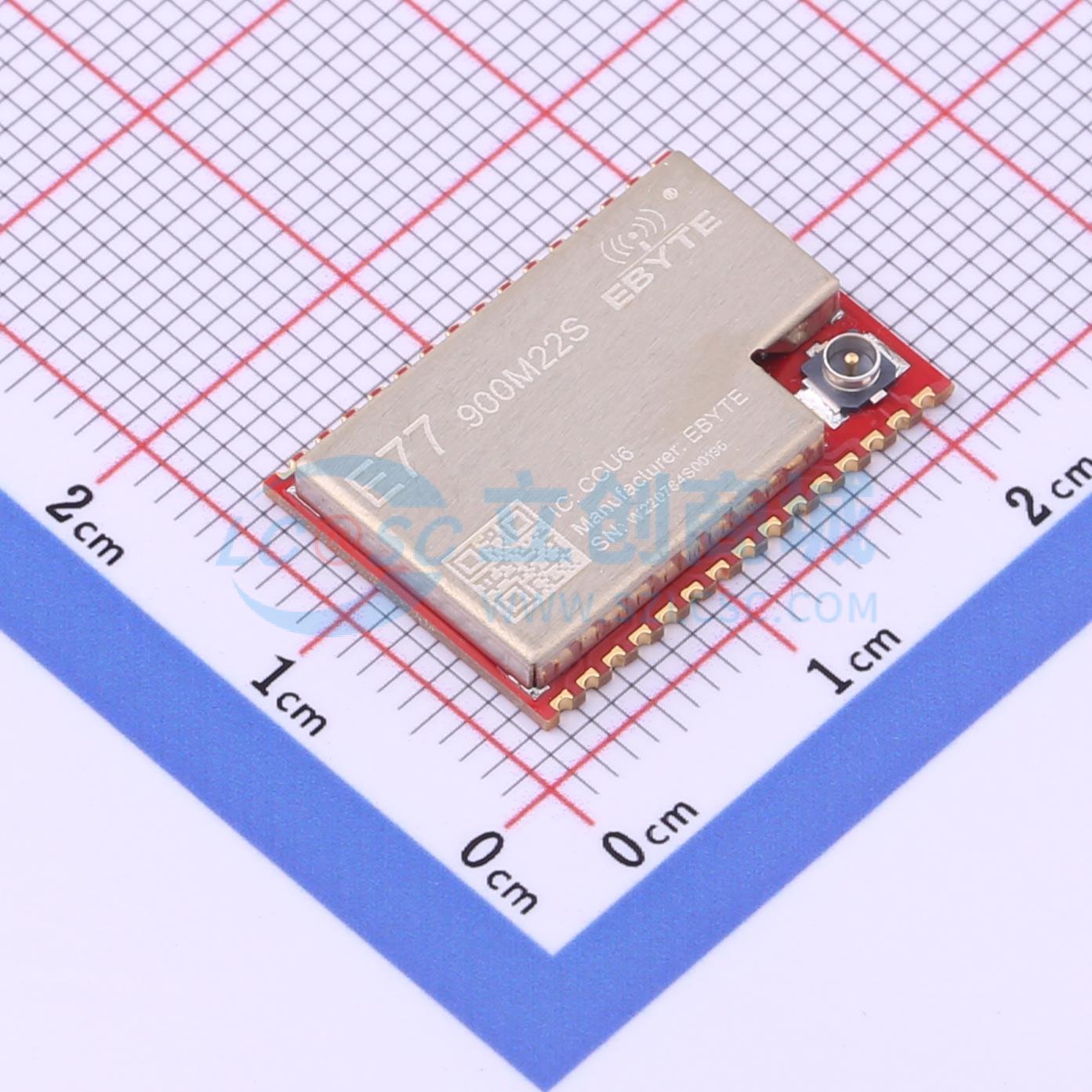 Module LoRa E77-900M22S EBYTE SMD 20x14mm LoRa, GFSK - Techcore Việt Nam
