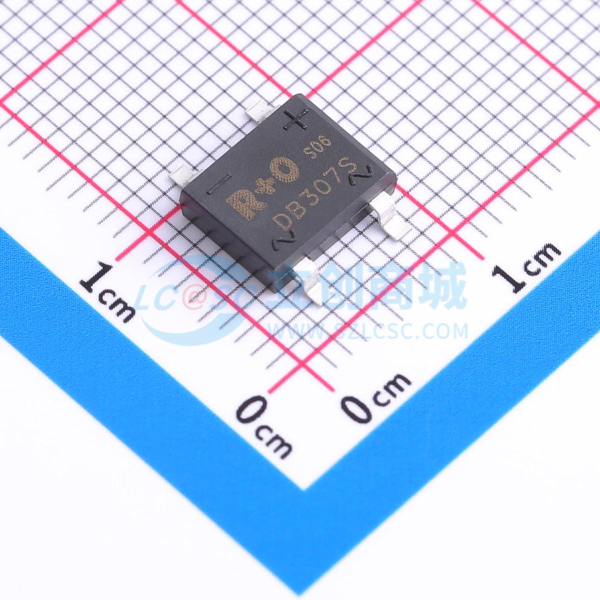 Cầu chỉnh lưu DB307S R+O DBS 1.1V@3A - Techcore Việt Nam